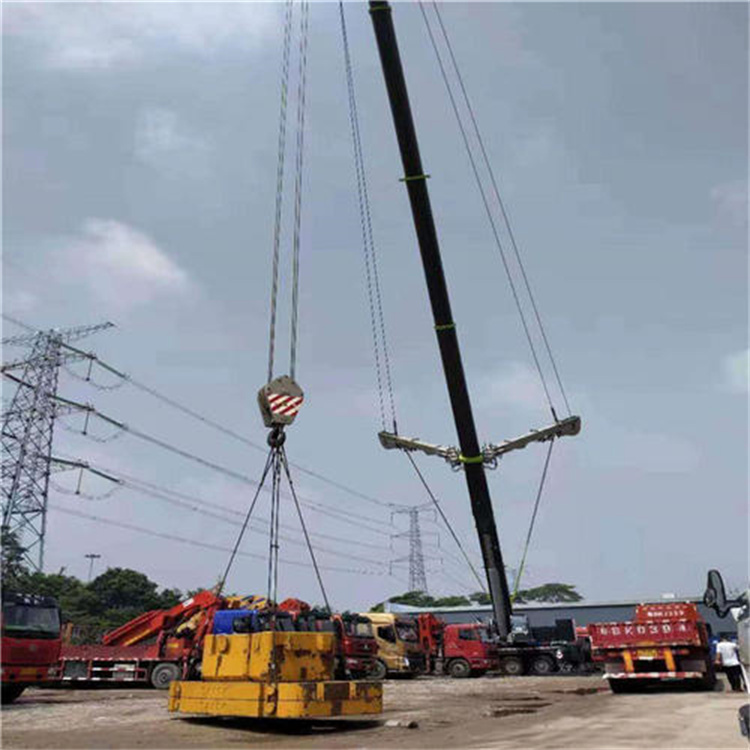 海尾镇风电设备吊装